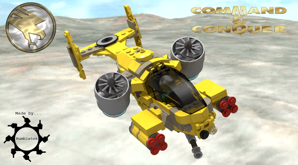 Lego GDI ORCA Assault Craft (Command & Conquer, 1st Tiberium War)