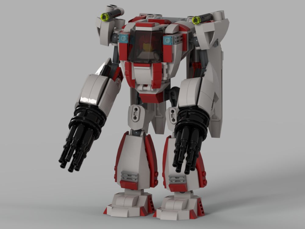 Lego Ha-Ya-To's Mech(White Lightning)