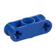 Lego Technic Axle and Pin Connector Perpendicular 3L with Centre Pin Hole / Blue