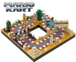 Mario Kart - Modular Desert Circuit