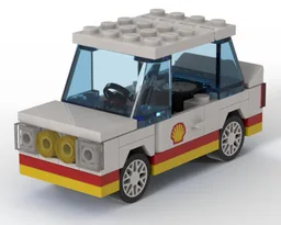 Modernized 6634 Shell Rally Car