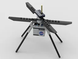 NASA Mars Rover Perseverance Scale 1|10 Ingenuity Copter