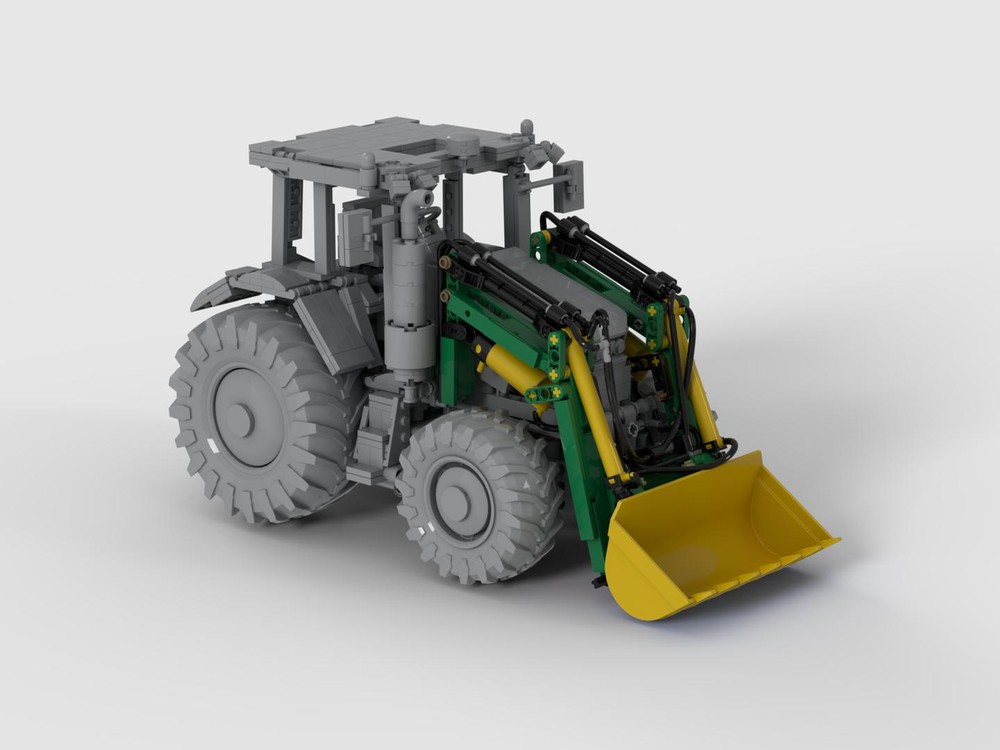 Lego Front loader for John Deere 6120M