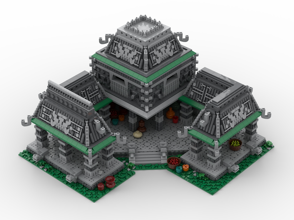 Lego Age of Empires - Town Center (Native American)