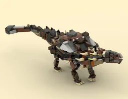 76406 ankylosaurid dinosaur