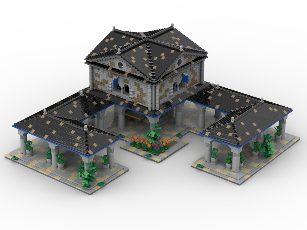Lego Age of Empires - Town Center (Western European)