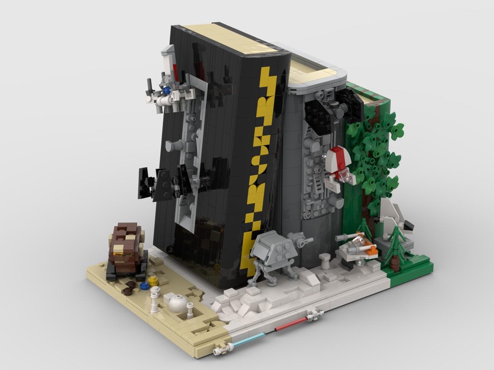 Lego Star Wars Bookends