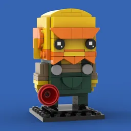Groundskeeper Willie Simpsons Brickheadz