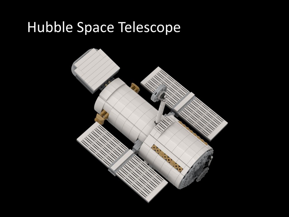 Lego Hubble Space Telescope - 21309/92176 NASA Apollo Saturn V Alternative Build