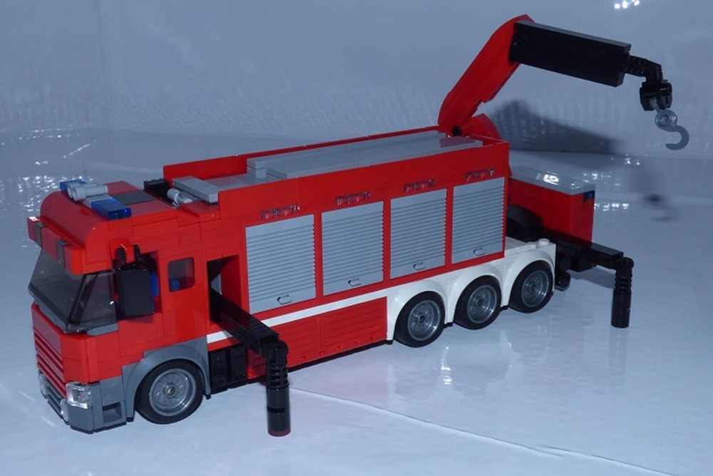 Lego Fire Truck Feuerwehr Rüstwagen