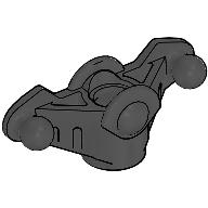 Lego Technic Wheel Hub 3 Pin Holder (RC Vehicles)