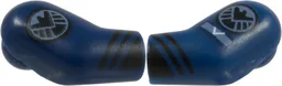 Arm, (Matching Left and Right) Pair with Black Cuffs, Sand Blue SHIELD Logos, and Insignia with White Arrow Pattern / Dark Blue