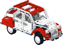 Citroen 2CV Dolly White/Red