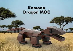 Komodo Dragon MOC