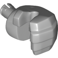 Lego Hand Hulk - Left / Light Bluish Gray