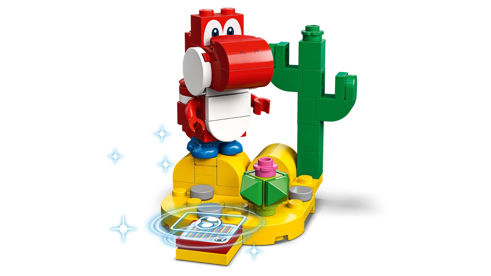 Lego Red Yoshi