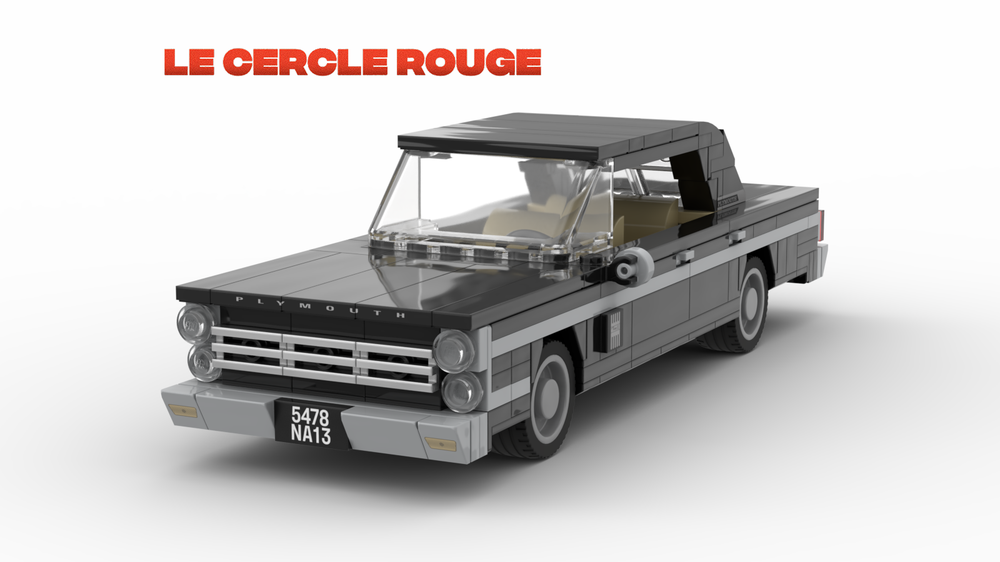 Lego 1966 Plymouth Fury III 'Le cercle rouge'