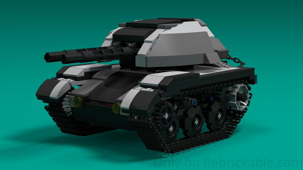 Lego Double Cannon Tank