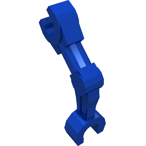Lego Arm, Mechanical [2 Clips at 90°] [Plain]