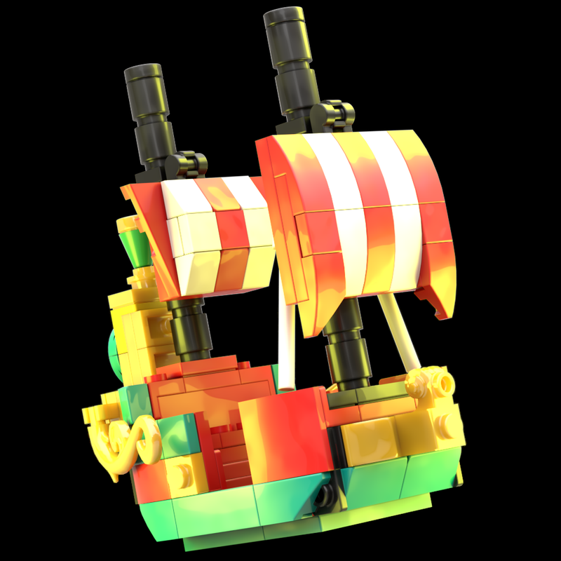 Lego Peter Pan's Flight Ride Vehicle