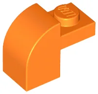 Brick Curved 1 x 2 x 1 1/3 with Curved Top