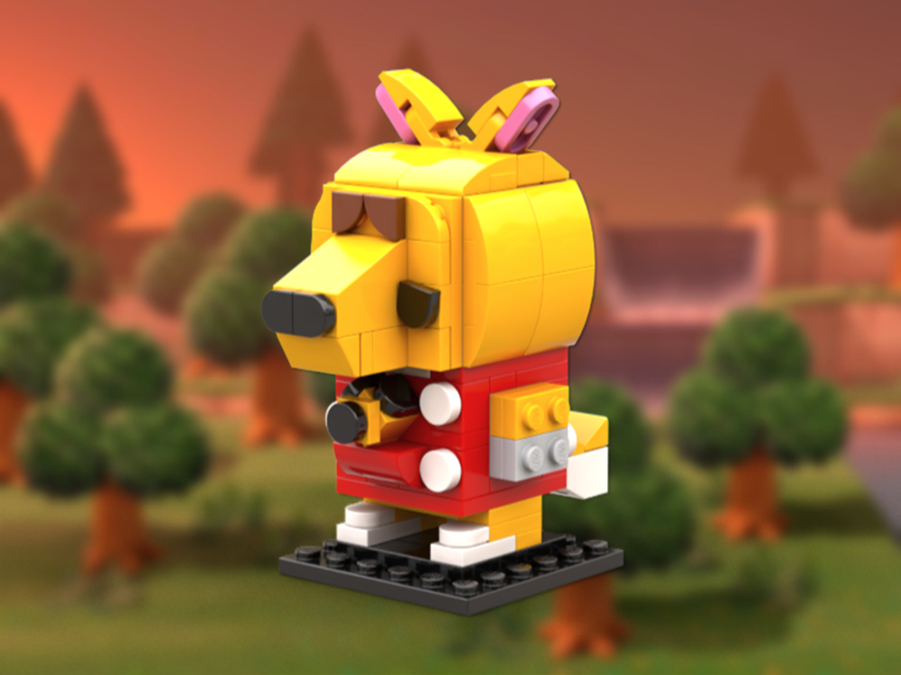 Lego Carrie Brickheadz (From Animal Crossing)
