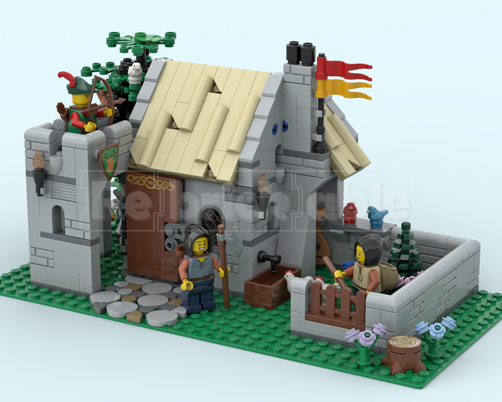 Lego Medieval Cottage