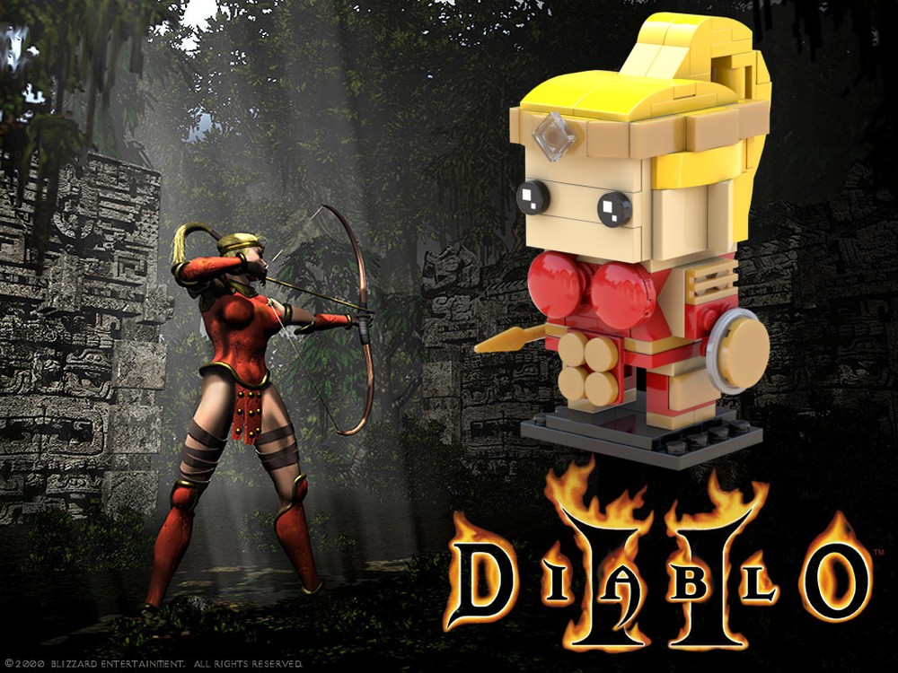 Lego Amazone from Diablo II®