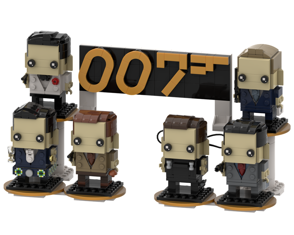 Lego James Bond 007 Collection w/ Stand