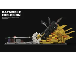 BATMOBILE EXPLOSION
