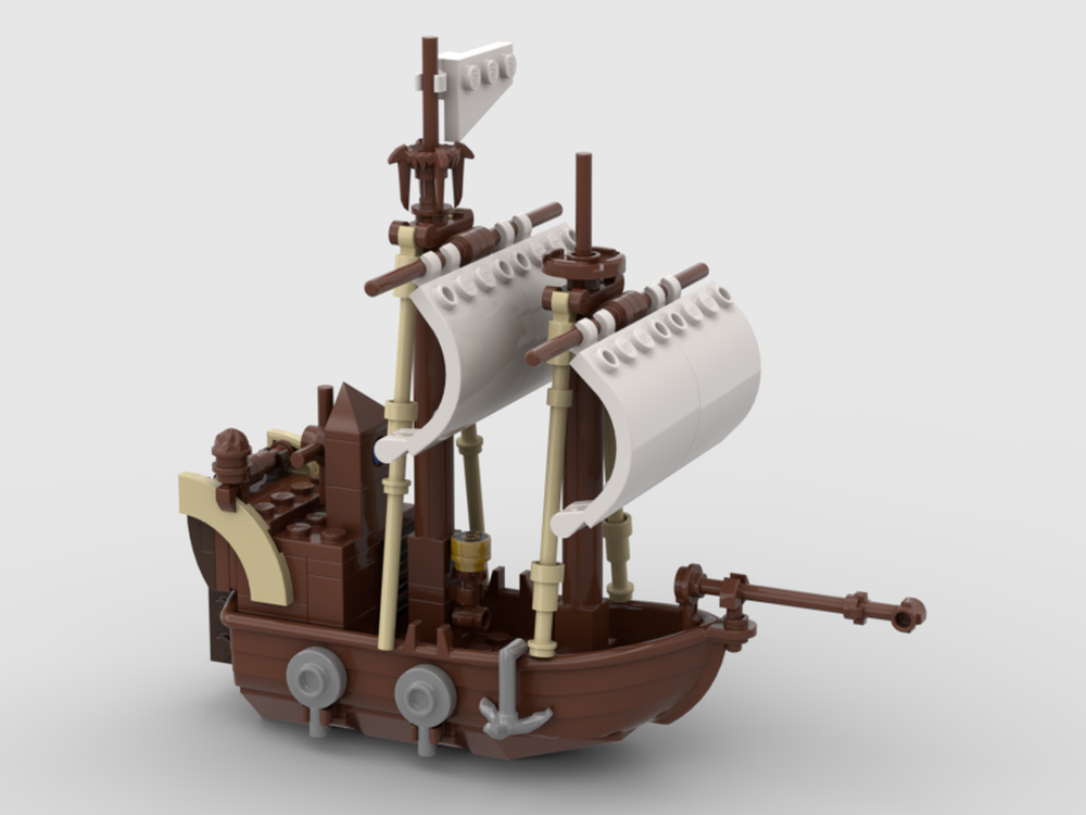 Lego Medieval boat