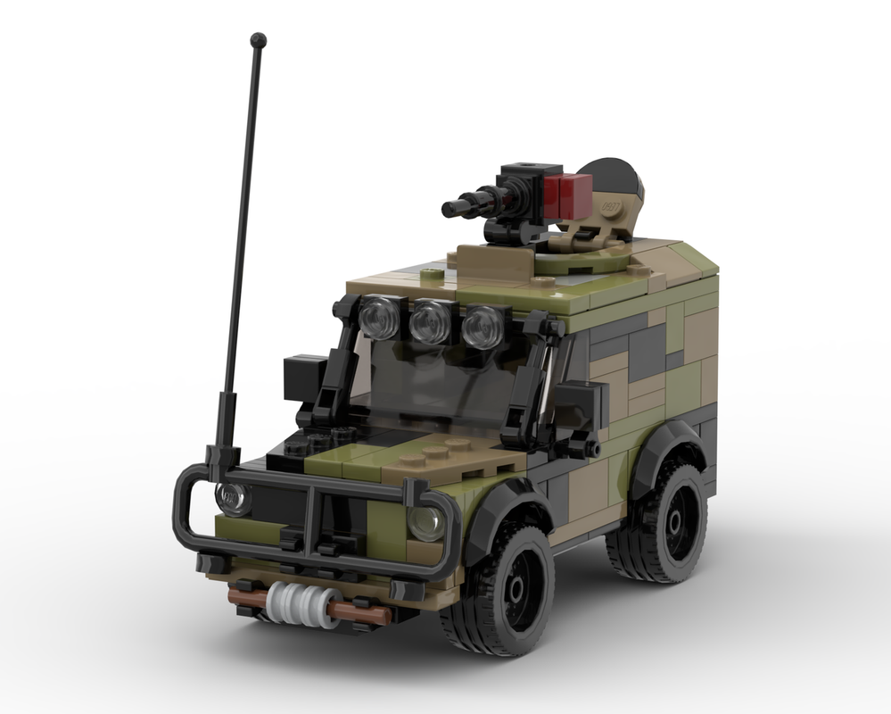 Lego Defence Force Military Rover