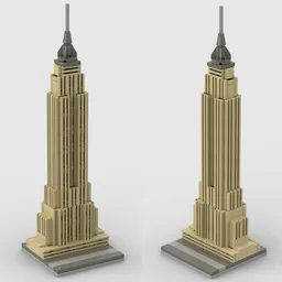 Empire State Building--Internal reconstruction--SE--tan