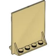 Door 2 x 5 x 5 Swivel, Bracket Base / Tan