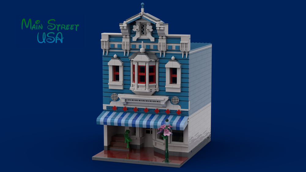 Lego MOC - Magic Kingdom Confectionary: Third Facade