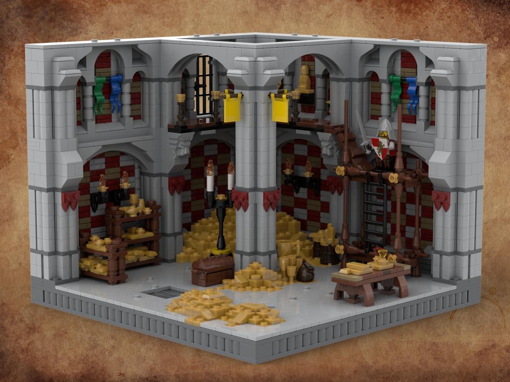 Lego Medieval treasury