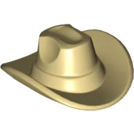 Hat, Cowboy [Plain] / Tan