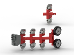 (Extendable) Plough for tractor