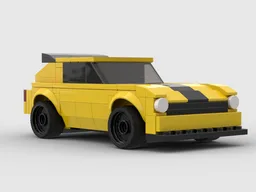 Lancia Delta inspired rally car