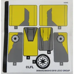 Sticker Sheet for Set 75214-1 / [No Color/Any Color]
