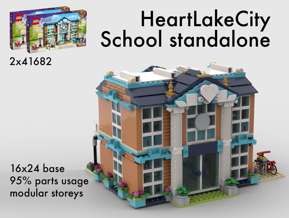 Lego Heart Lake City School standalone