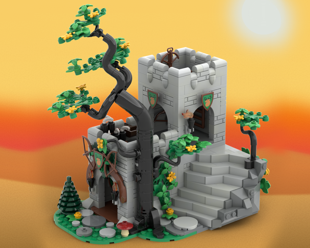 Lego Overgrown Outpost