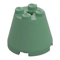Cone 3 x 3 x 2 / Sand Green