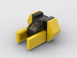 Anakin Yellow Jedi Interceptor Micro