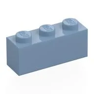 Brick 1 x 3 / Sand Blue