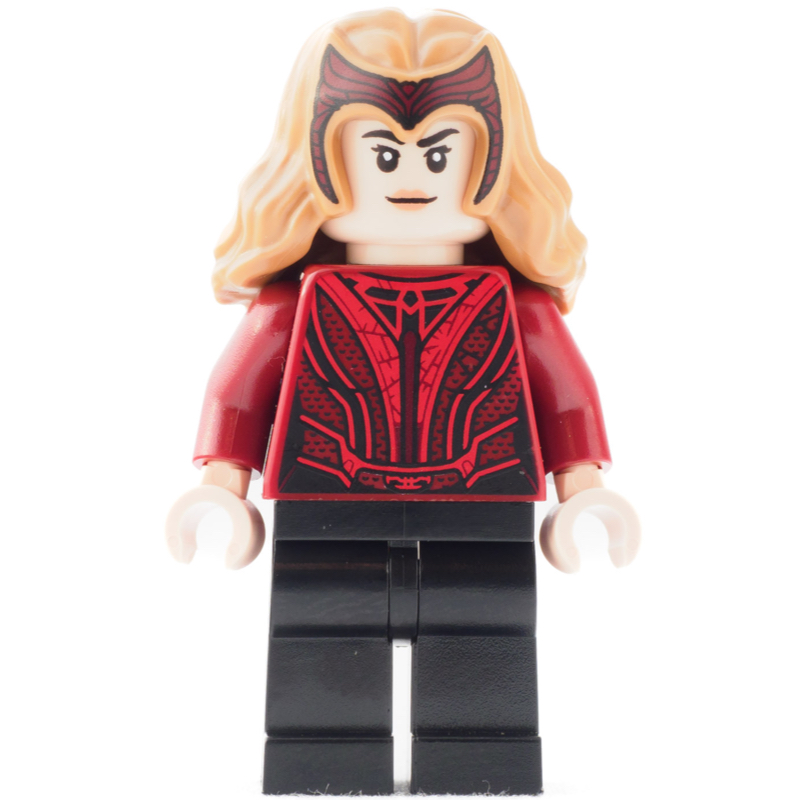 Lego Scarlet Witch, with Detailed Tiara