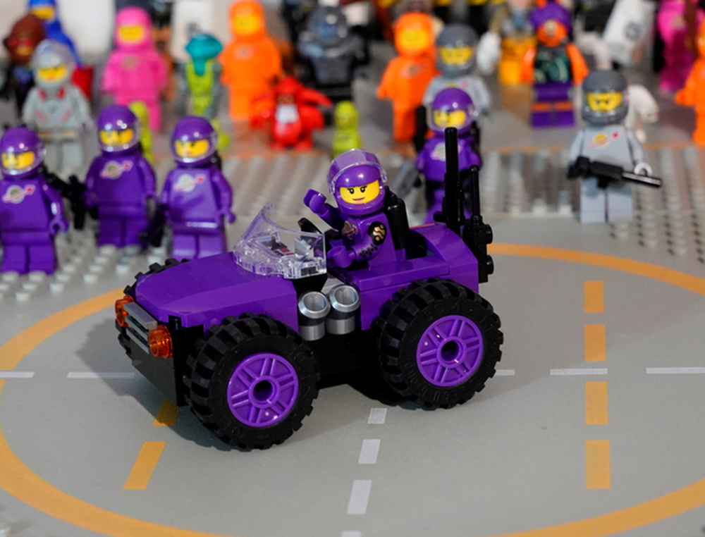 Lego Purple Space Buggy