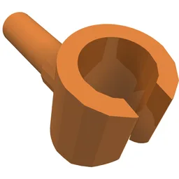 Minifig Hand / Medium Nougat