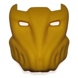 Large Figure Mask Krana Za / Yellow