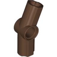 Lego Technic Axle and Pin Connector Angled #3 - 157.5° / Brown